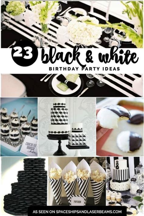 23 Black And White Party Ideas Spaceships And Laser Beams