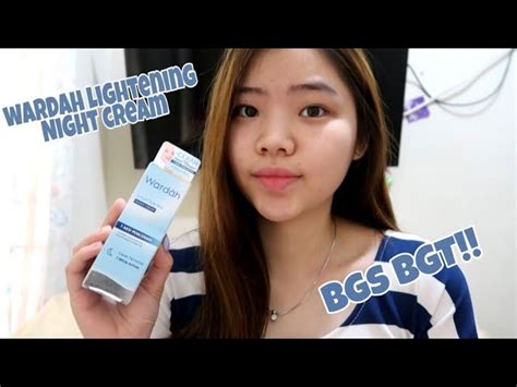 Temukan Manfaat Wardah Lightening Night Cream Yang Jarang Diketahui