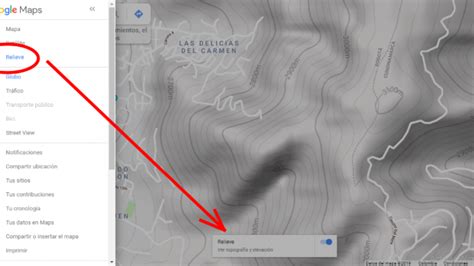 Google Earth Pro Topography Lines Tolfrf