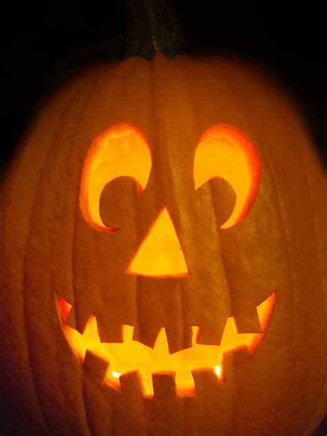 Halloween Pumpkin Face Free Stock Photo - Public Domain Pictures