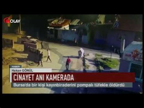 Cinayet anı kamerada YouTube