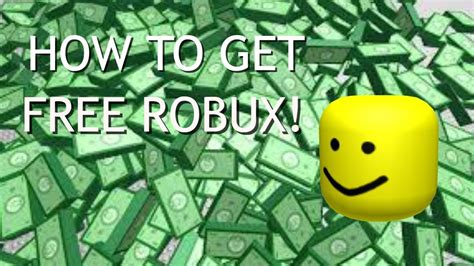 HOW TO GET FREE ROBUX!!! - YouTube