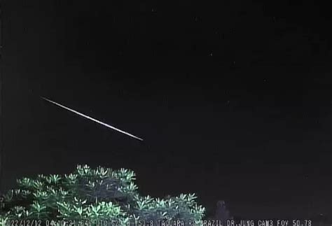 Chuva De Meteoros Teve Pico Nesta Madrugada Veja Imagens