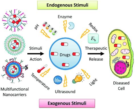 Schematic Representation Of Different Stimuli Responsive Download