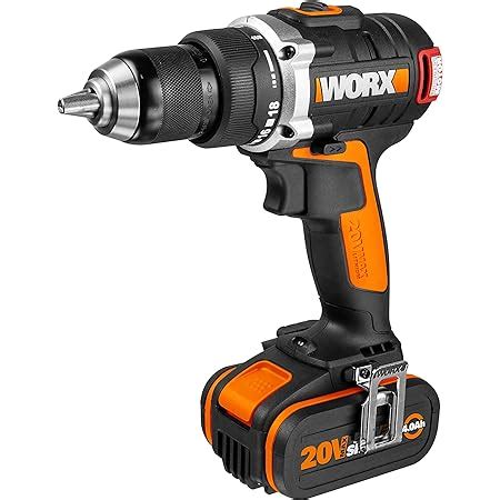 WORX Perceuse Visseuse à Percussion sans Fil 18V 20V MAX WX371 13mm