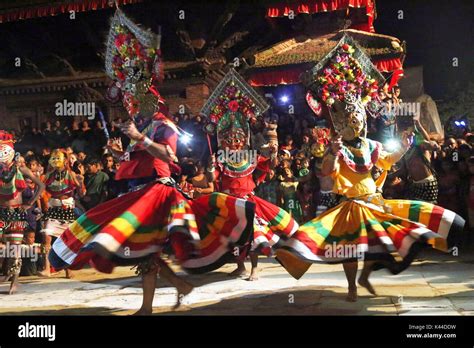 Kathmandu Indrajatra Hi Res Stock Photography And Images Alamy