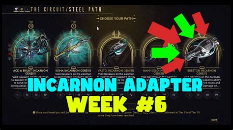 Get The Burston Prime Warframe Incarnon Adapter Wk Youtube