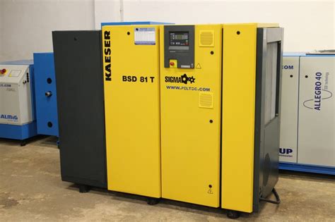 Screw Compressor Kaeser BSD 81 T Old Peltoc