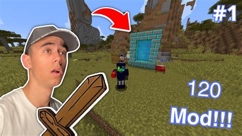 DÉBUT DE L AVENTURE MINECRAFT MODDÉ MC Moddé S1 YouTube