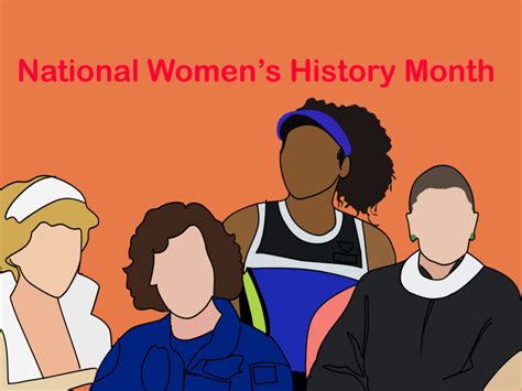 National Womens History Month Support And Acknowledge The Women Of The World The Silvertip