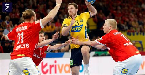 Handball European Championship Denmark Wins Top Game Against Sweden