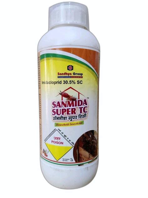 Sanmida Super Tc Termiticide Chlorpyriphos Ec Liter At Rs