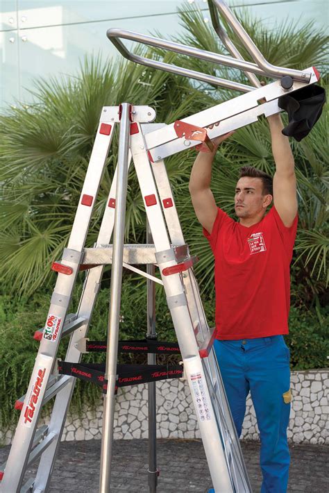 Faraone Pls Telescopic Platform Ladder Material Handling Equipment