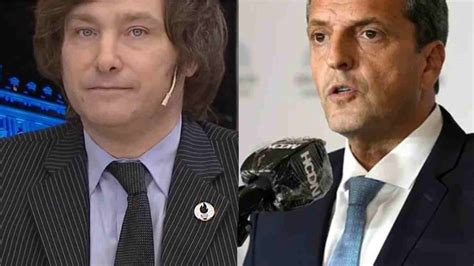 Javier Milei e Sergio Massa devem fazer 2º turno em eleição na