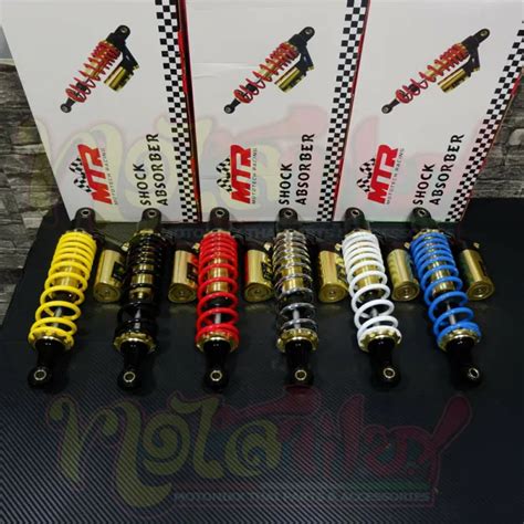 Mtr Rear Shock Absorber With Gas Tank Mm Wave Xrm Rs Smash Tmx