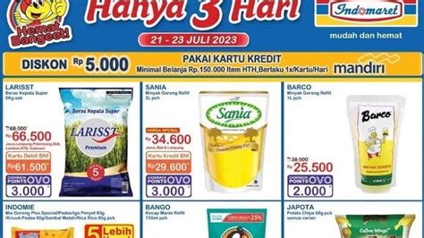 Katalog Promo Jsm Indomaret 21 Juli 2023 Teh Pucuk Rp5000 Shinzui Bw