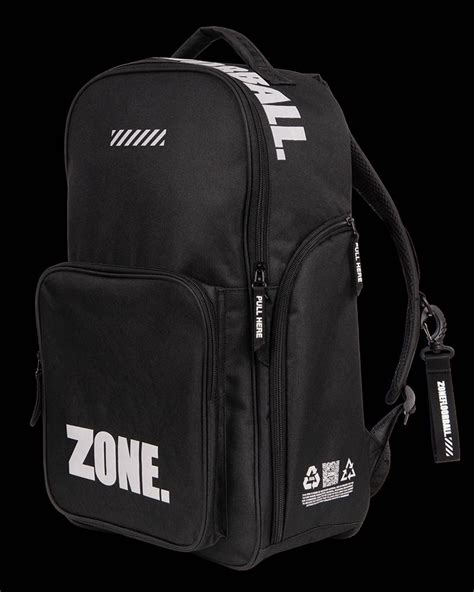 Zone Rucksack Future Schwarz Silber Floorballshop