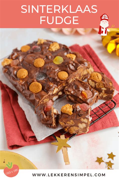 Sinterklaas Rocky Road Met Snoepgoed Lekker En Simpel