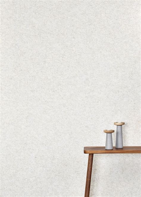 Ecoustic Panel Print Raw White On Natural Subtle And Soft Screen Printed Textural Pattern