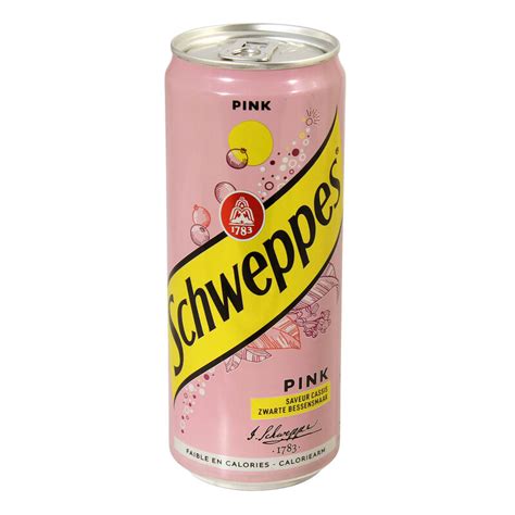 Schweppes Pink Tonic X Cl Tonic Frisdrank Drinks Paal