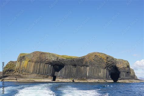 The Entrance To Fingal`s Cave On Staffa Fingal`s Cave Is A Sea Cave On