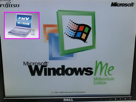 Yahoo オークション e733 富士通 FMV BIBLO NE7 800 WindowsME 2001