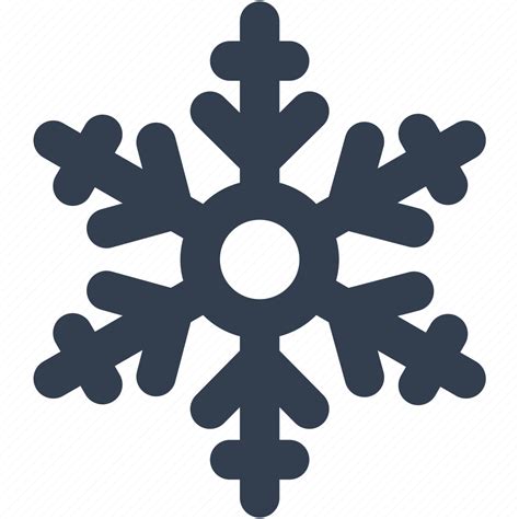 Winter Frozen Snow Flake Christmas Snowflake Icon Download On