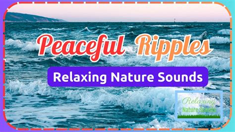 Nonstop Hour Peaceful Ocean Ripples Sounds For Deep Sleep And