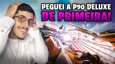 PEGUEI A NOVA P90 ETERNA DELUXE DE PRIMEIRA NO BLOOD STRIKE P90