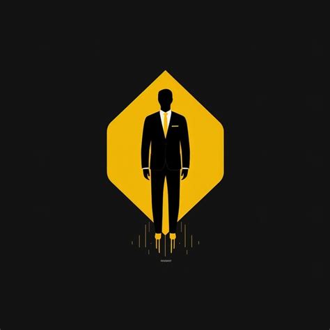 Premium Photo | Businessman silhouette