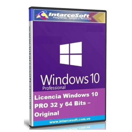 Compra Licencia Windows 10 PRO 32 Y 64 Bits Original 2020