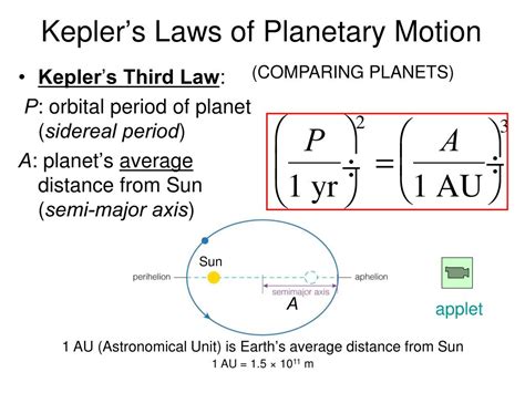 PPT - Kepler ’ s Laws of Planetary Motion PowerPoint Presentation, free ...