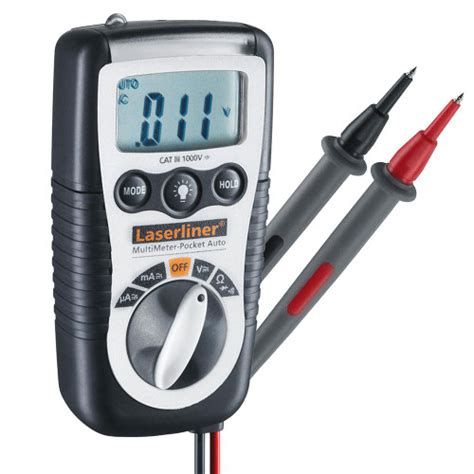 Laserliner 083 032a Pocket Size Multimeter With Continuity Tester Laserliner Digital Detectors