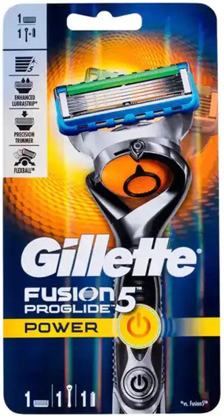 Gillette Fusion Proglide Power Manual Razor With Flexball Technology Bol