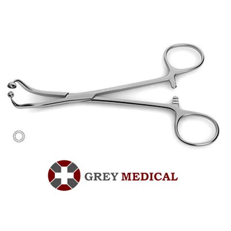 Buy Backhaus Ball Socket Towel Clamp Online Grey Medical