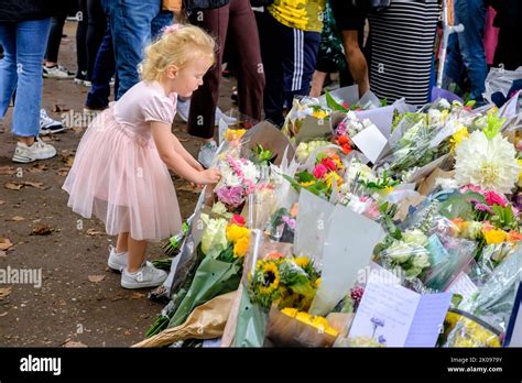 Londres Reino Unido 10th De Septiembre De 2022 Miles De Homenajes