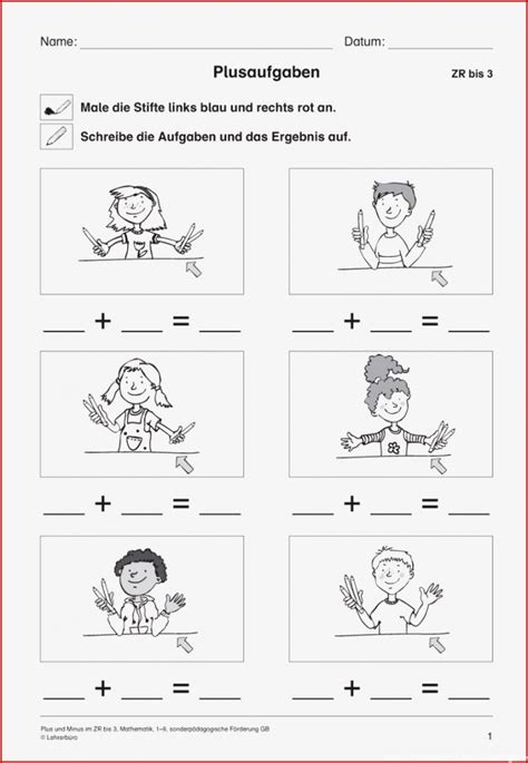 Einzahl Mathe Arbeitsbl Tter Klasse Malaufgaben F R Deinen Erfolg