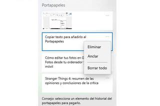 C Mo Copiar Y Pegar En Windows Como Un Profesional Usando El Historial