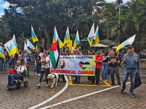 Paremos El Genocidio En Palestina Intersindical Canaria