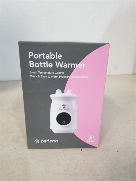 Portable Bottle Warmer Befano Bottle Warmer Baby Bottle Warmer Ebay