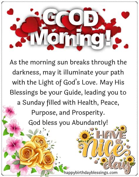 100+ Good Morning Sunday Blessings Images