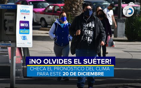 Clima En Cdmx Hoy 20 De Diciembre 2021 Por Alcaldía Telediario México