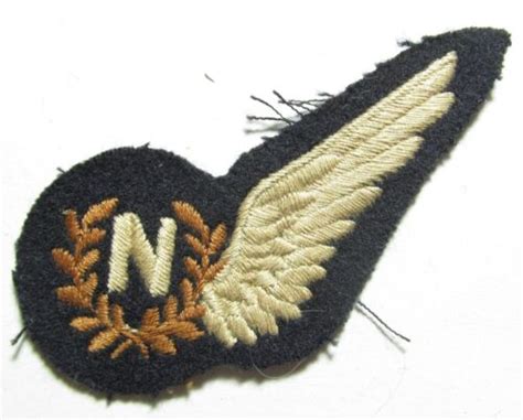 Ww Royal Air Force Raf Navigators Badge Dress Half Wing Ebay