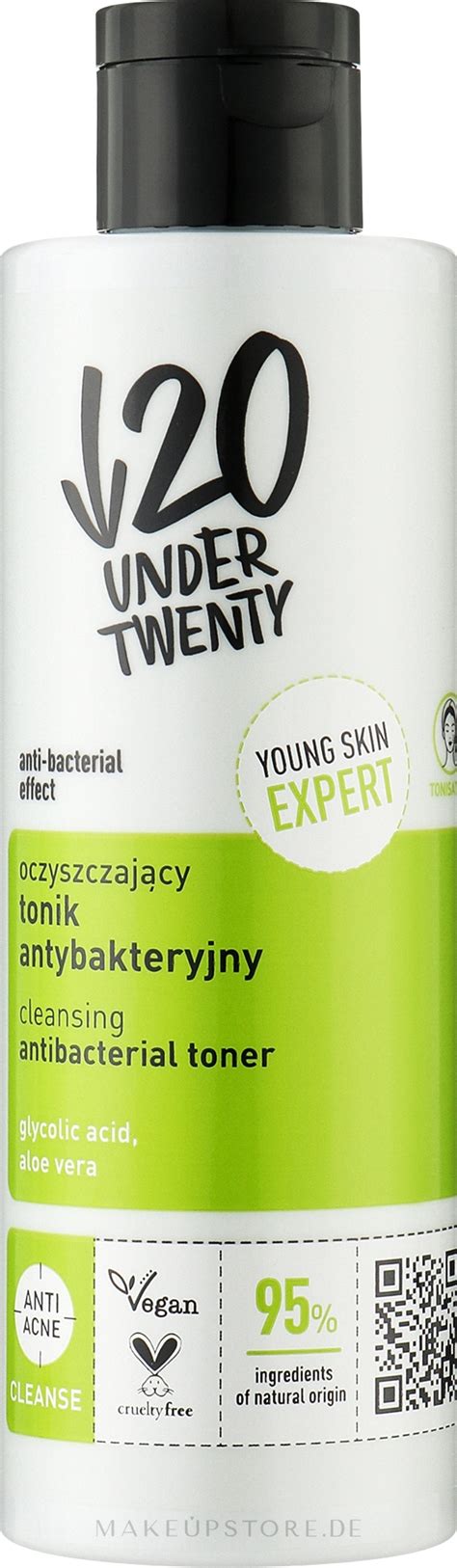 Reinigendes Antibakterielles Gesichtswasser Under Twenty Anti Acne