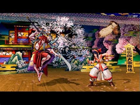 Samurai Shodown Kyoshiro VS Nakoruru YouTube