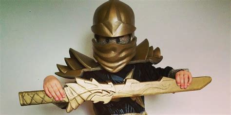 Ninjago Golden Ninja Costume