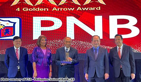 Pnb Wins Four Golden Arrows In Recent Acgs