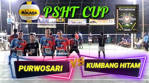 Open Turnamen Psht Cup Babak Besar Kumbang Hitam Vs Purwosari