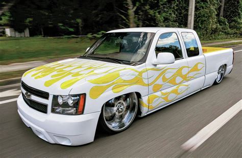 Chevrolet Silverado Pickup Custom Tuning Lowrider Hot Rod