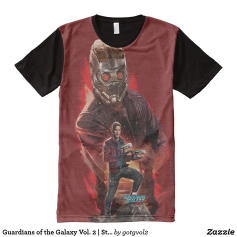 Guardians Of The Galaxy Vol 2 Star Lord Collage All Over Print T